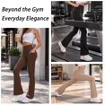 thumbnail image 6 of Shgiloo 3PCS Women’s High Waist Tummy Control Flare Leggings with Pockets, 6 of 8