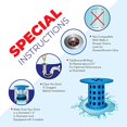 thumbnail image 3 of TubShroom Revolutionary Tub Drain Protector Hair Catcher/Strainer/Snare, Blue, 3 of 6
