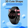 thumbnail image 4 of HUYVMAY Fitness Tracker Pedometer Watch Without App/Bluetooth,1 Hour Charging for 30 Days Use, IP68 Waterproof Sports Watch with Step Counter Alarm Clock Timer for Girl Boy Kids 3-15 Years, 4 of 9