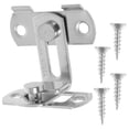 thumbnail image 4 of Shisuyan Small Hasp Latch Stainless Steel Silver 2Pcs 1.97X1.65X1.18In, 4 of 8