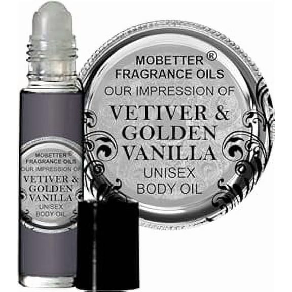 MOBETTER FRAGRANCE OILS Vetiver & Golden Vanilla Unisex Body Oil