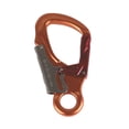 thumbnail image 3 of yotijay Carabiner Clip Double Locking Snap Hook 35 kN Snap Auto Locking Carabiner Spring Orange, 3 of 9