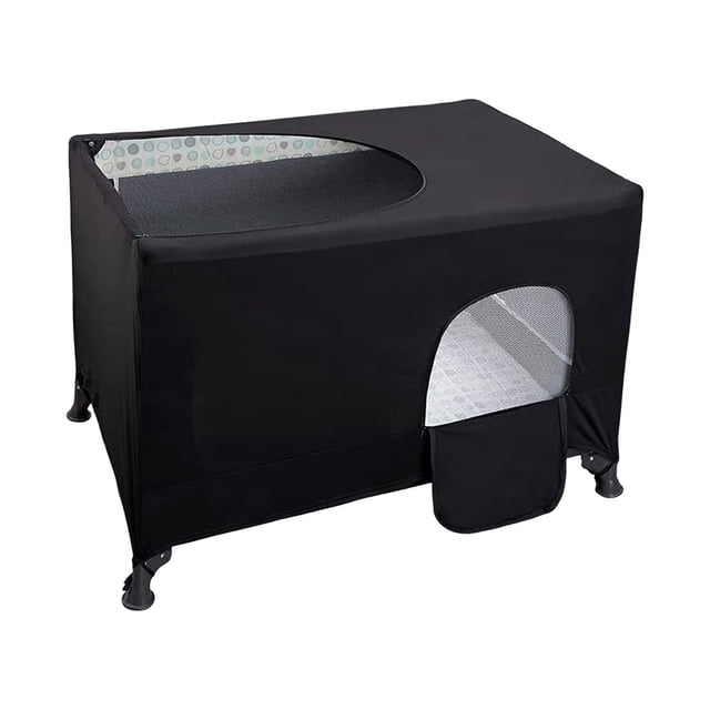 Cubierta de dosel para cuna,Cuna Canopy Cover Transpirable Blackout Viaje, de malla elástica portátil para interiores,Protección infantil para bebés que duermen al aire Baoblaze Cubierta de dosel para cuna