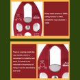 thumbnail image 3 of Rock Climbing Pulley Sturdy Outdoor Use Mountaineering Sheave Fittings Rock Climb Pulleys Accessories Rope Block Device Rigging Pulleys Wheel Accessory, 3 of 8