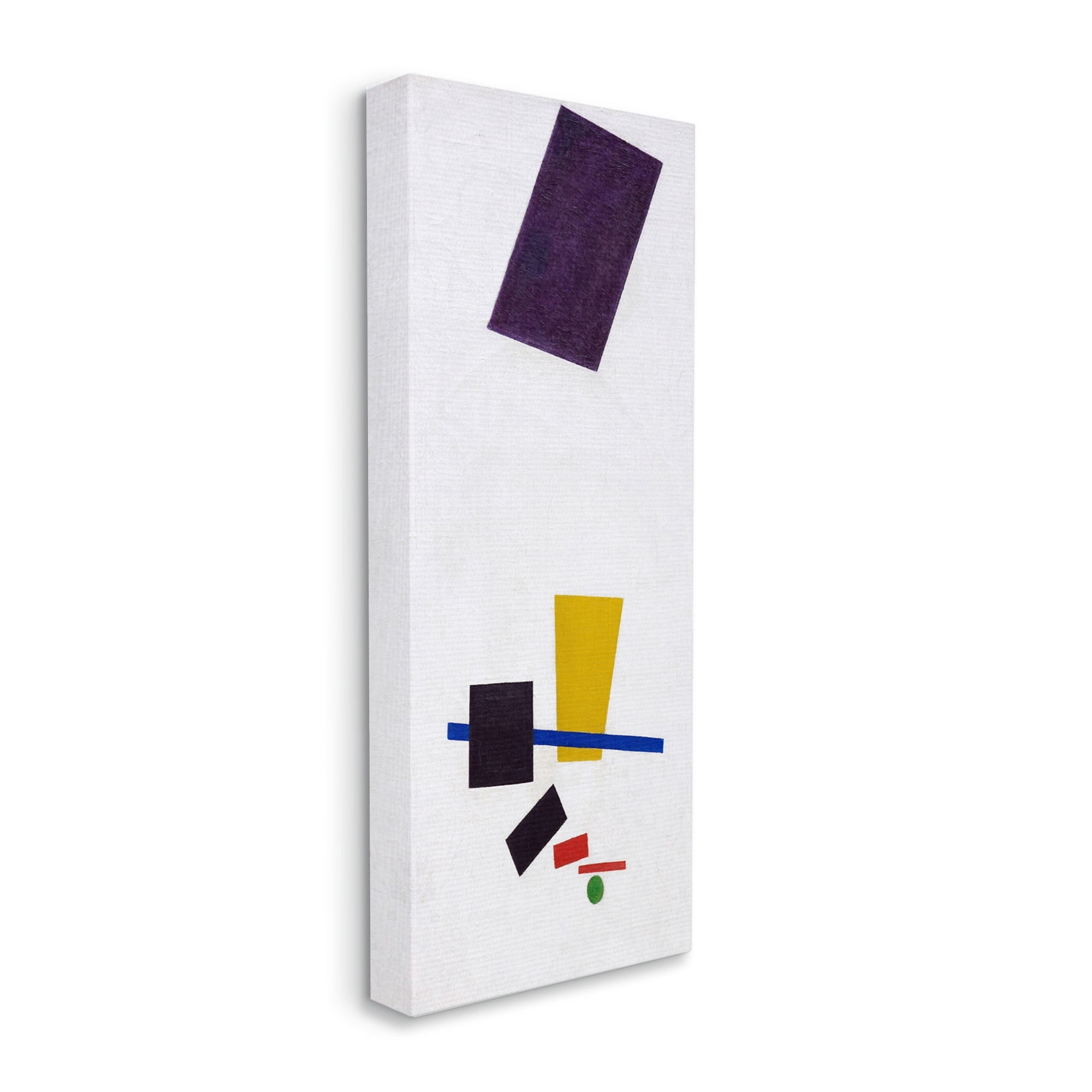 Stupell Industries Painterly Realism of Football Player Abstract Kazimir Malevich Painting Painting Gallery Wrapped Canvas Print Wall Art, Design by one1000paintings