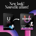 thumbnail image 2 of Kotex Daily Wrapped Liners, Light Absorbency, Extra Coverage, 68 Count, 2 of 7