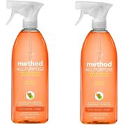 Angle View: Method All Purpose Natural Surface Cleaning Spray - 28 oz - Clementine - 2 pk