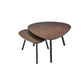 thumbnail image 6 of 30.71" X 41.34" X 17" Walnut  Nesting Coffee Table, 6 of 6