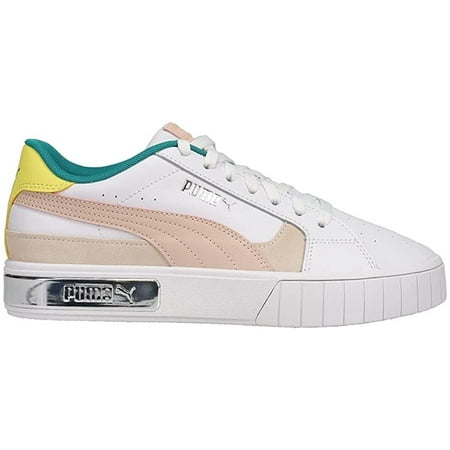 Puma Cali Star Ocean Queen Womens Shoes Size 6, Color: White/Cloud Pink/Celandine