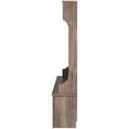 thumbnail image 4 of Pemberly Row 77" Tall 24 Cubbies Engineered Wood Hall Tree in Drifted Gray, 4 of 7