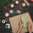 thumbnail image 5 of Matsuzay Merry Christmas Sticker Roll Xmas Party Crafts Office Art Farmhouse Bedroom Holiday Decoration Window Cabinet Decals Kits de decoración para fiestas No.1, 5 of 5