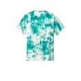 thumbnail image 4 of Port & Co Teen Unisex Regular Dye Short Sleeves T-Shirt Teal Large, 4 of 4