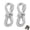 Rhinestone Shoelaces Under $5 A1774, variant on Rhinestone Shoelaces, Glitter Round Shoelaces with Bling Effect, Replacement Shoe Laces for Trainers Sneakers, Decorative Drawstring Cords for Hoodies Joggers, Shiny Fashion Laces