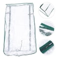 thumbnail image 4 of 1Pack Multi-Tiered PVC Garden Greenhouse Replacement Cover for Plant Protection Cold Protection Weatherproof in Backyard Patio 47X27X19In, 4 of 8