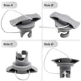 thumbnail image 2 of HUGFEGWE 2 Pcs Air Valve Caps Wear-Resistant Covers Boat Air Plugs Replacement for Rubber Kayak Dinghy Raft Kayak Inflatable Boat Airbeds CJ25311-11879, 2 of 7
