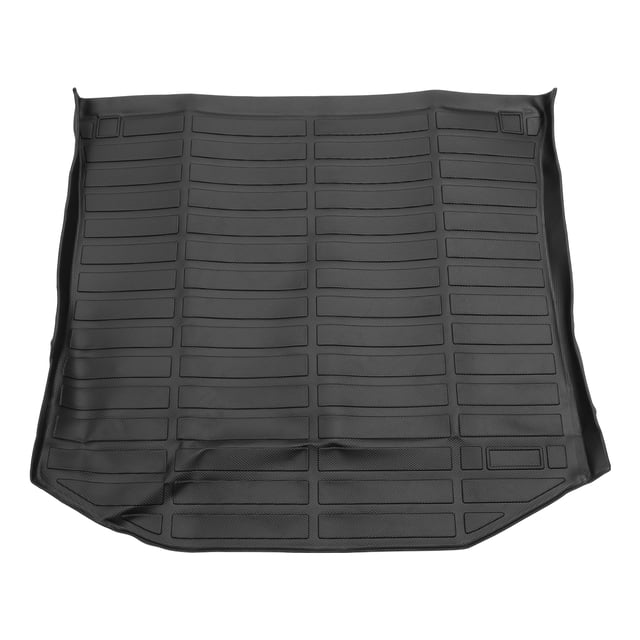 Unique Bargains Rear Cargo Liner Rear Trunk Mat for Jeep Grand Cherokee 2011-2021 Anti-Slip Trunk Cargo Luggage Boot Tray Mat TPE 1 Pc Flat Face Long Grid Pattern