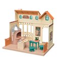 thumbnail image 1 of Pizzéria du village de Calico Critters, ensemble de jeu pour maison de poupée à collectionner avec meubles et accessoires inclus, 1 of 8