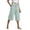 GN1, variant on NinXxx Women's Loose Fit Lightweight Cropped Capri Trousers Comfort Style White XXXL