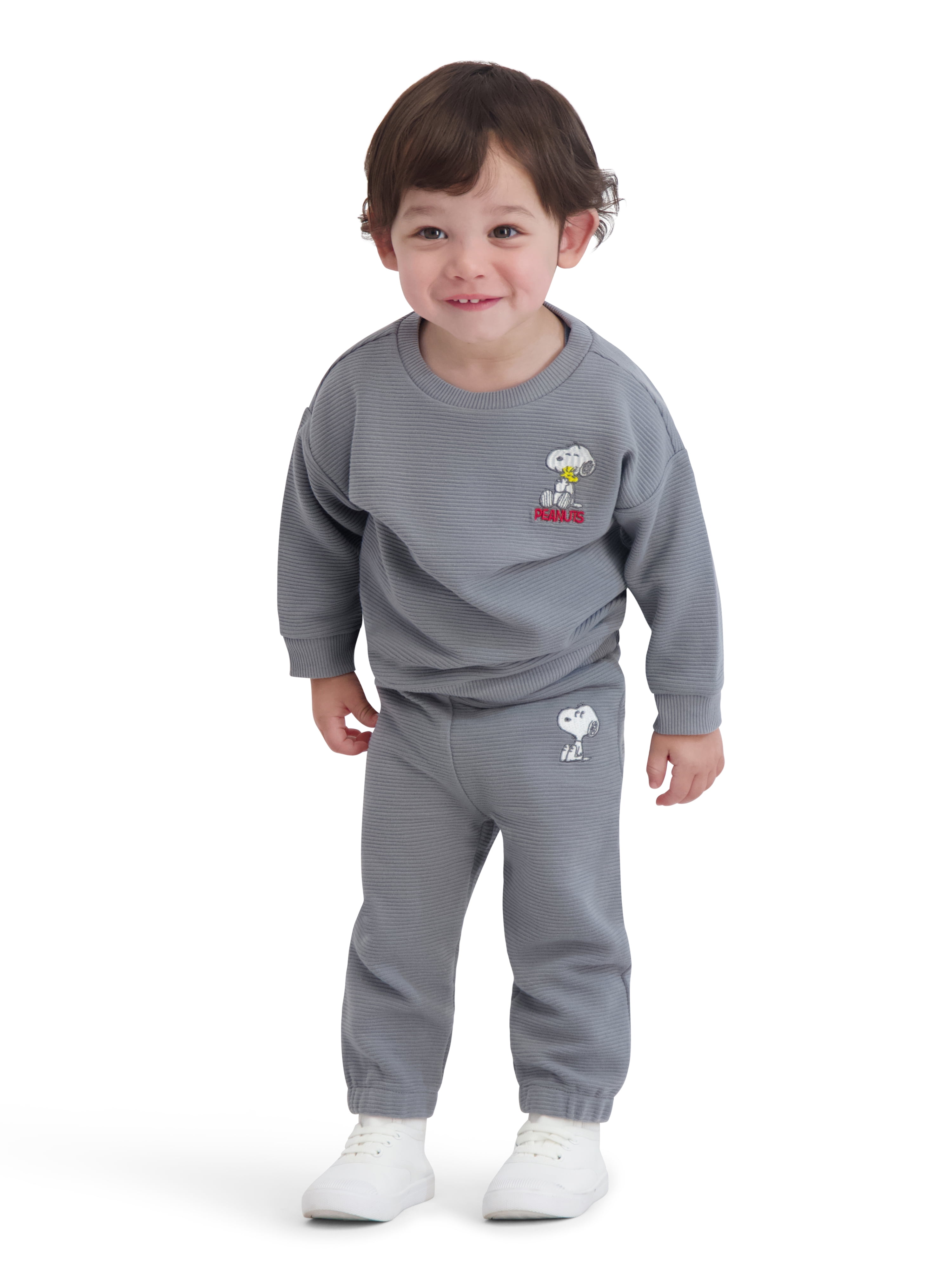 Snoopy Baby Boy 2 Piece Pant Set, Sizes 0/3 Months-24 Months