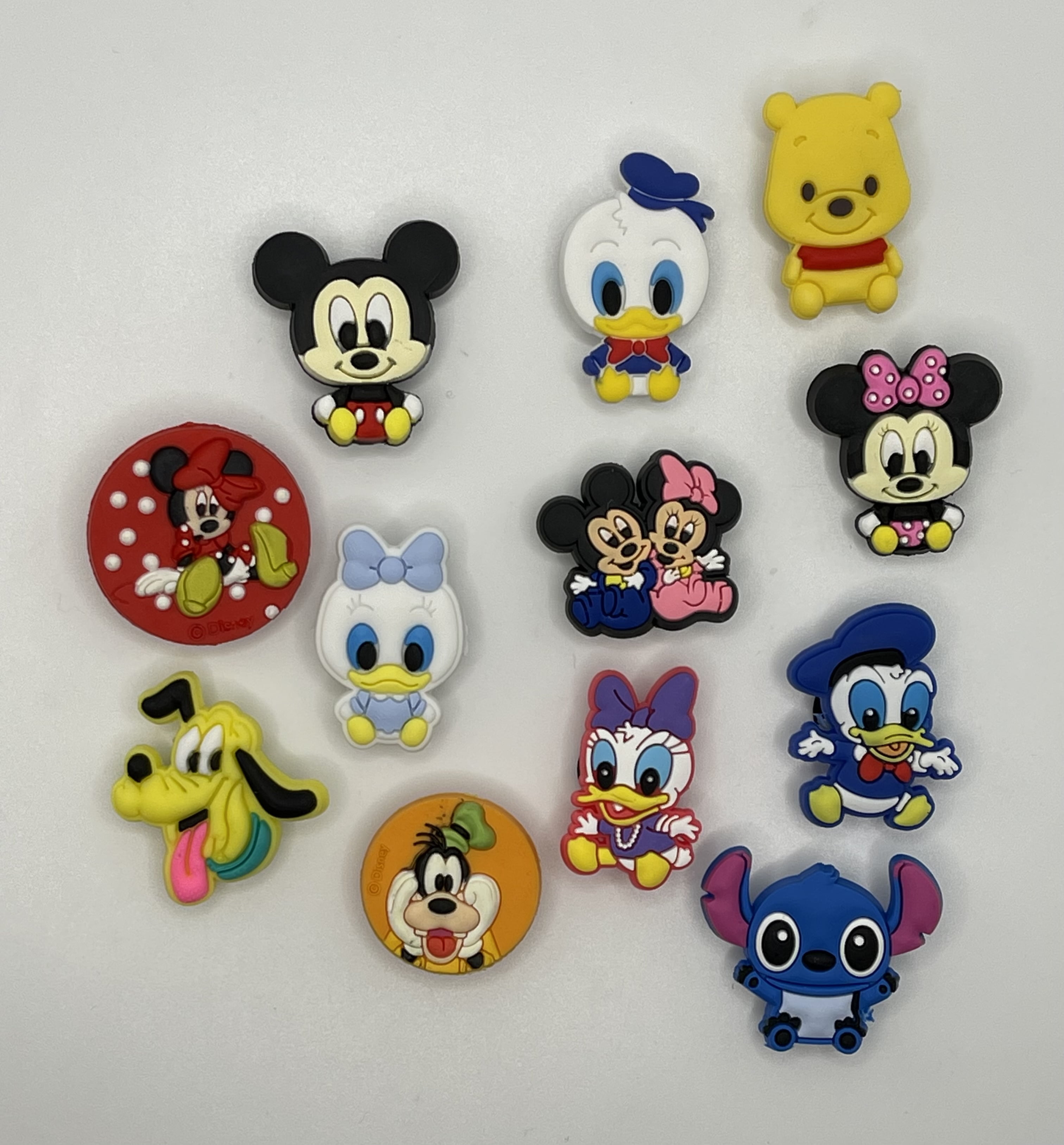 Shoe Charms Cartoon Shoe Decorations 12pc Set Animation Shoe Charms