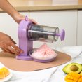thumbnail image 4 of Ice Maker,Ice Crusher Ice Shaver With Ice Shaved Ice Cone Ice Shaver By Shaved Shaver Crusher Ice Maker Crusher And Snow Cone Drinks Ice Shaver Smoothies And Twirltide, 4 of 7