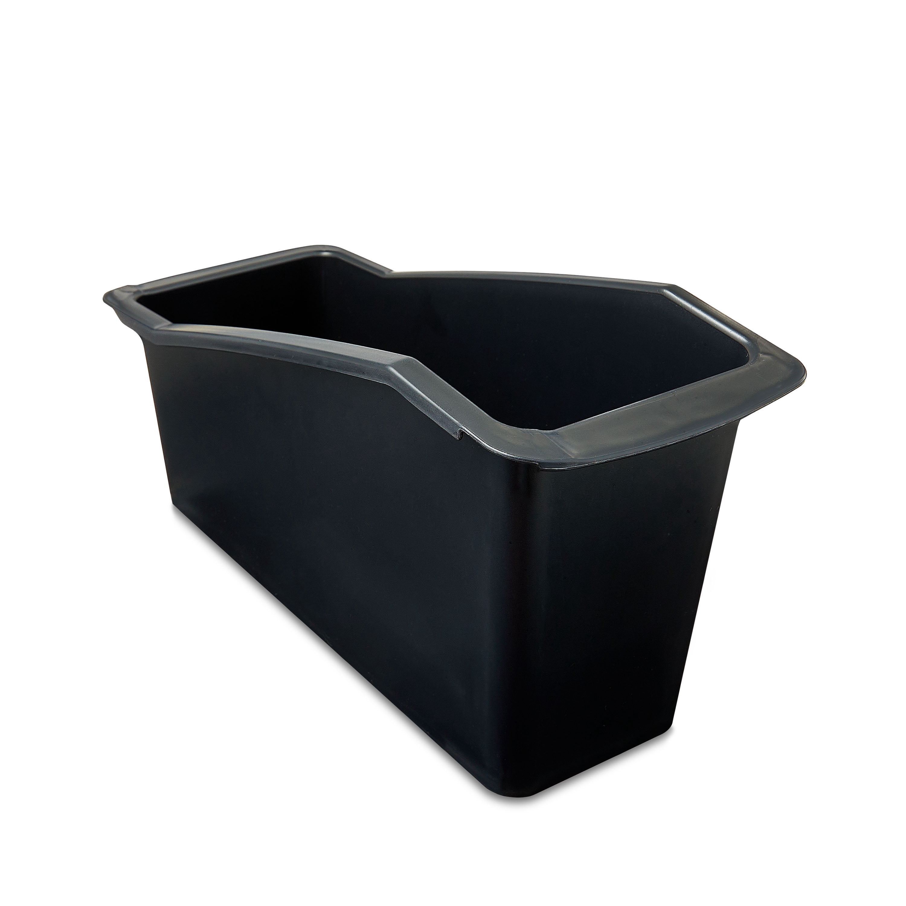 Pen+Gear Book Bin, 14.3 x 5.44 x 7.1 in, Black
