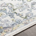 thumbnail image 4 of Surya New Mexico NWM-2318 94x123" Rectangle Fabric Rug in Olive Green/Blue/Cream, 4 of 7