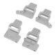 thumbnail image 4 of Soporte de choque de aleación de aluminio para coche teledirigido, orificios múltiples, fácil instalación para coche Traxxas TRX4M 1/18 RC, 4 of 8