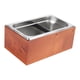 thumbnail image 5 of Recipiente de acero inoxidable para recoger los posos de café, lavable, estable, base antideslizante, asiento de madera para máquinas de espresso,, 5 of 9