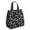 Paw Prints and, variant on Pitbull Dog and Flower Floral Insulated Lunch Bag for Women & Adults,Large Portable Soft Cooler Lunch Bag,Thermal Food Storage Tote with Pearl Cotton,8.66L,8.75x5.75x9.5 Inch