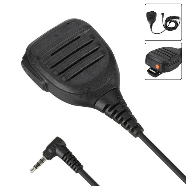 Micrófono De Altavoz De Radio Portátil PTT De 3,5 Mm Para Walkie Talkie FT1D FT1XDR FT2DR FT2XDR