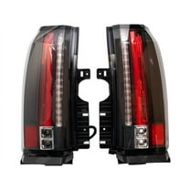 Tail Light Set 2 Piece - Compatible with 2015 - 2020 GMC Yukon XL 2016 2017 2018 2019