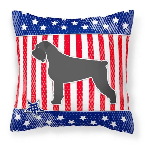 Design with Dog Fabric Decorative Pillow