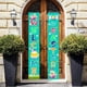 thumbnail image 5 of Ganfancp Easter Porch Sign Happy Easter Banner Pancartas de Pascua para Colgar En La Pared En Interiores y Exteriores Artículos En Liquidación 1 Par Coplas Colgantes, 5 of 5