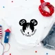 thumbnail image 3 of Ropa de vacaciones familiares de Disney, moda para viaje a Disneylandia, camiseta informal para niña, ropa de calle de manga corta de verano, camiseta para bebé niño, 3 of 5