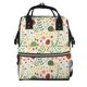 thumbnail image 1 of Disketp Ladybug And Wild Flowers Mochila de Pañales de Gran Capacidad con Múltiples Bolsillos, Mochila de Viaje Multifuncional para Bebé, Unisex, Moderna y Resistente, 1 of 6