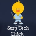 thumbnail image 3 of CafePress - Surgical Tech Chick Women's Dark T Shirt - Women's Traditional Fit Dark T-Shirt, 3 of 4