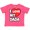 Vintage Hot Pink, variant on Inktastic I Love My Dada Boys or Girls Toddler T-Shirt