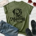 thumbnail image 2 of Mastiff Mom, Unisex Women's Shirt, English Mastiff, Mastiff Owner, Funny Dog Mom Gift, Heather Military Green, Medium, 2 of 6