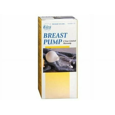 Cara Manual Bulb Breast Pump Assists Silicone Breastfeeding, No. 45, 6-Pack