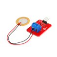 thumbnail image 4 of Sensor de vibración de cerámica de piezoelectricidad analógica Sensor de vibración piezoeléctrica para placa de desarrollo ARDUINO Inevent MK1415-00, 4 of 5