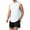 White, variant on Dagugfen Mens Tank Tops Hoodies Loose Lightweight Gym Muscle Sleeveless Shirts for Workout Running