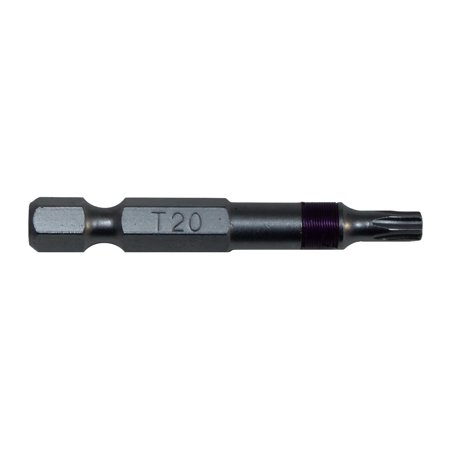 

T20 (T-20) Torx/Star Driver Bit - High Quality Color Coded T20 Torx/Star Drive Quick Change Shank Bit for Screws and Fasteners Requiring T20 (T-20) Size Bits