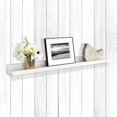 thumbnail image 1 of MCS White Woodgrain 35 Inch Picture Ledge, 1 of 6
