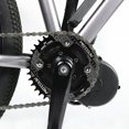 thumbnail image 3 of Chainset de bicicleta Bicicleta redonda Cadena de bicicleta Cadena Reemplazable Aleación de aluminio Anti-gota Ligero Ligero Ciclismo Diente Placa Individual Rojo 36T Advancent OD003273-07, 3 of 7