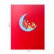 thumbnail image 4 of Moon Flower Anniversary Postales Creative 3D Souvenirs Postales para Invitación Ndcxsfigh Libre de BPA, 4 of 4