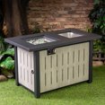 thumbnail image 3 of Deko Living 42 Inch Rectangular Outdoor 50,000 BTU Propane Firetable with Ice Bucket, 3 of 10