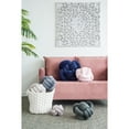 thumbnail image 3 of A&B Home Lamis Faux Velvet Knot Decorative Cushions - Set of 3 - Pink, 3 of 7