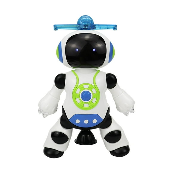 DPTALR Children's Universal Light Music Projection Dancing Rotating Top Ball Robot Electric Toy