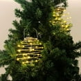 thumbnail image 6 of Vensio Solar Powered Spiral LED Hanging Lantern Waterproof Outdoor Decorative Light Warm White for Garden Patio Pathway, 6 of 10